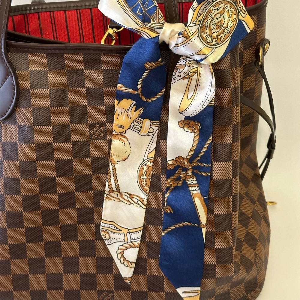 2pc Blue and Gold Twilly